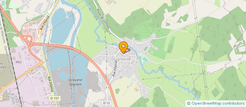 localisation de l'entreprise DELLA TRANSPORTS  DOGNEVILLE