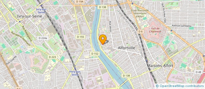 localisation de l'entreprise DELLACH à ALFORTVILLE