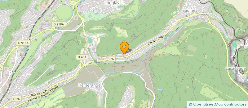 localisation de l'entreprise DELLANOCE - THIRY SCI  SAULNES