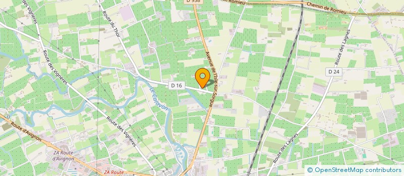 localisation de l'entreprise DELLANONNA à CAVAILLON