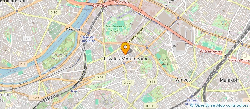 localisation de l'entreprise DELLCOM LIMITED à ISSY-LES-MOULINEAUX