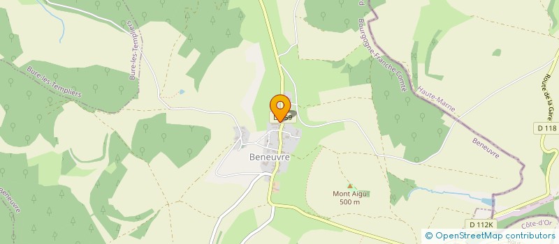 localisation de l'entreprise DELLERY JEREMIE  BENEUVRE