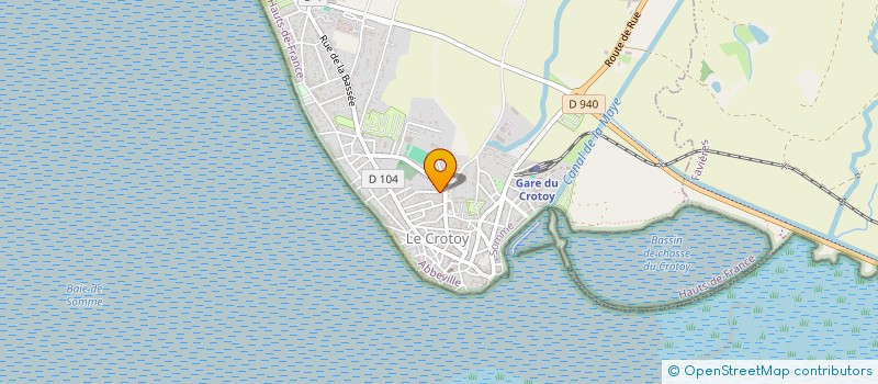 localisation de l'entreprise DELLINEO à LE CROTOY