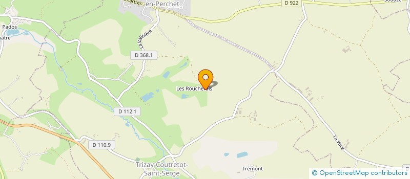 localisation de l'entreprise DELLIRO à TRIZAY-COUTRETOT-SAINT-SERGE
