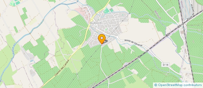 localisation de l'entreprise DELLMET  AUBORD