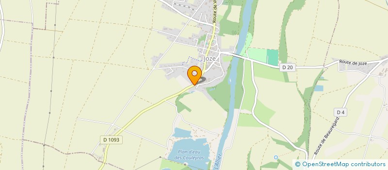 localisation de l'entreprise DELLOIRTRE TP  JOZE