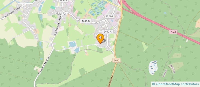 localisation de l'entreprise DELLOIX  HASNON