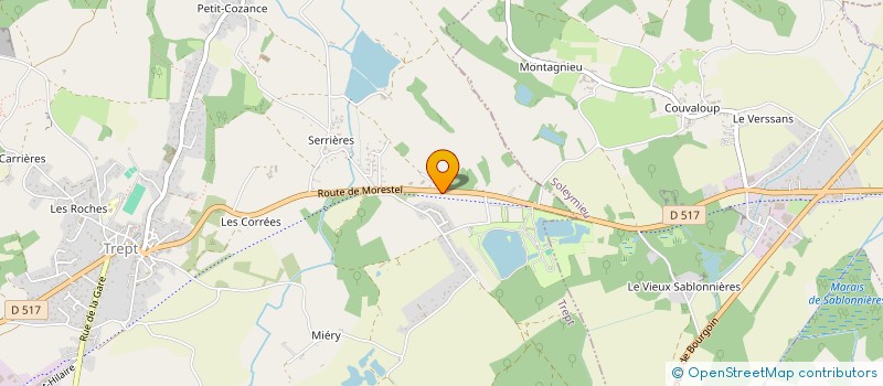 localisation de l'entreprise DELLTA  TREPT