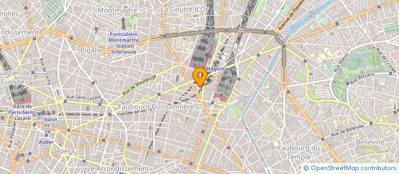 localisation de l'entreprise DELLUI FRANCE SA à PARIS