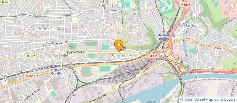 localisation de l'entreprise DELLYCIENE  LE HAVRE