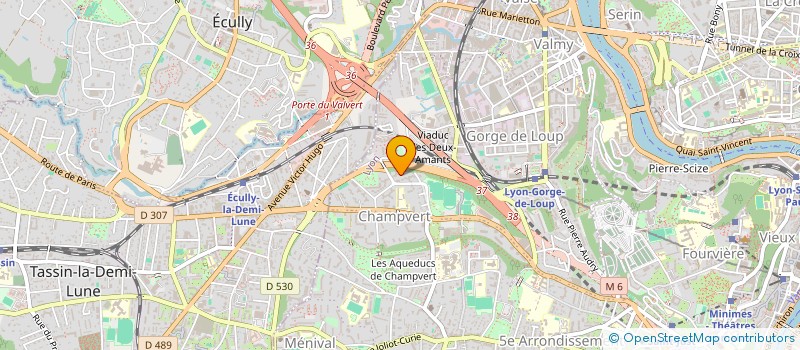 localisation de l'entreprise DELLYS  LYON