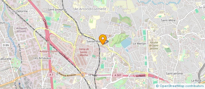 localisation de l'entreprise DELLYS à MARSEILLE
