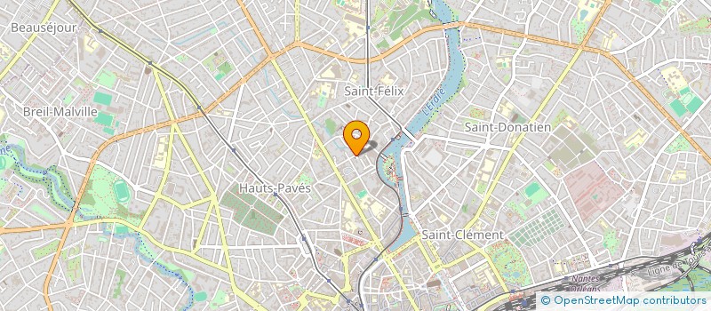 localisation de l'entreprise DELLYS SERVICES  NANTES