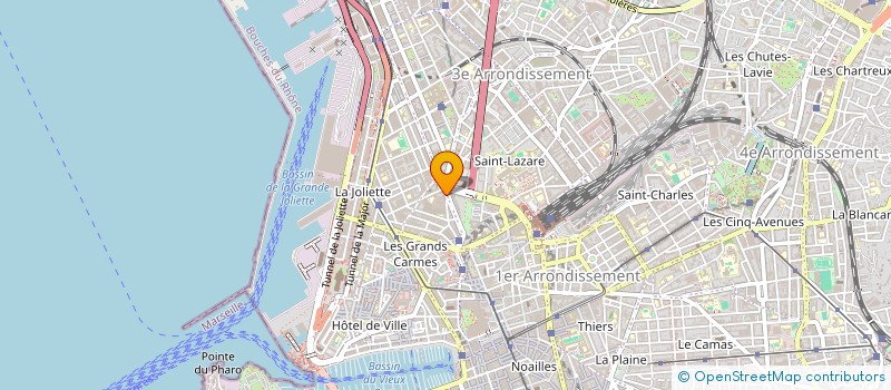 localisation de l'entreprise DELLYSE à MARSEILLE