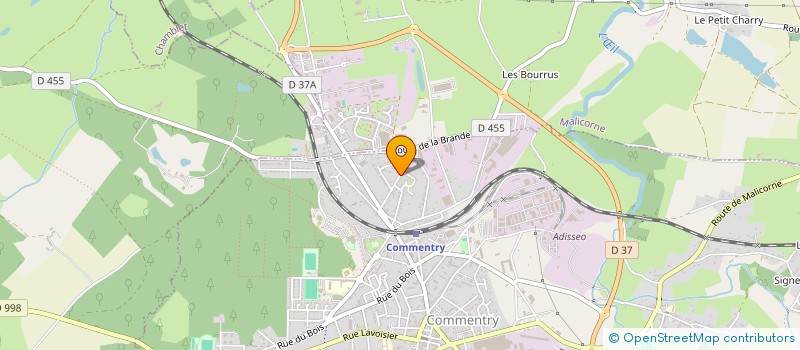 localisation de l'entreprise DELMA à MALICORNE