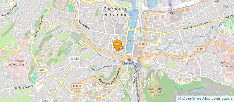 localisation de l'entreprise DELMA EN COTENTIN à CHERBOURG-EN-COTENTIN