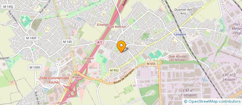 localisation de l'entreprise DELMAET INVEST à LESQUIN