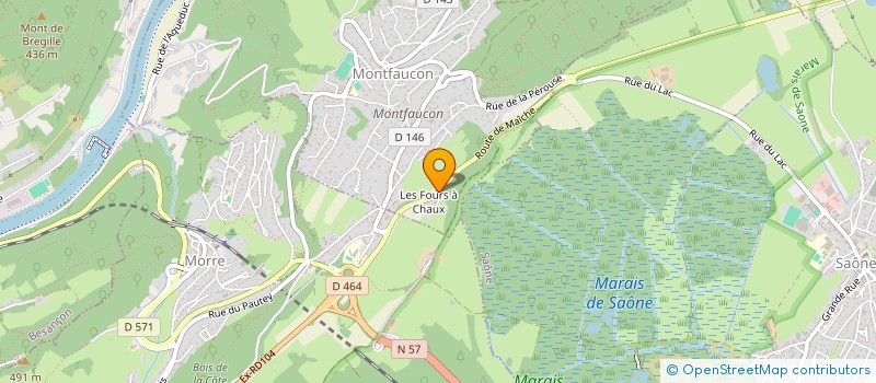 localisation de l'entreprise DELMAGE  MORRE