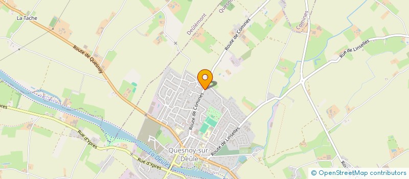 localisation de l'entreprise DELMAIRE QUESNOY à QUESNOY-SUR-DEULE