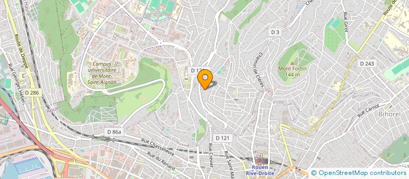 localisation de l'entreprise DELMANI  MONT-SAINT-AIGNAN