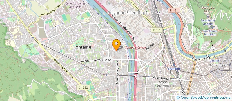 localisation de l'entreprise DELMAR  FONTAINE