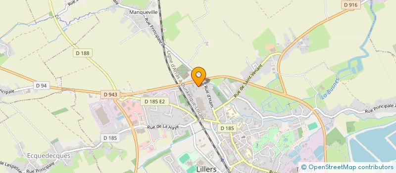 localisation de l'entreprise DELMARE PETFOOD à LILLERS