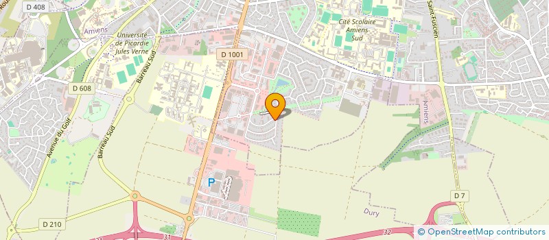 localisation de l'entreprise DELMARRE LA VALLEE DES VIGNES à AMIENS