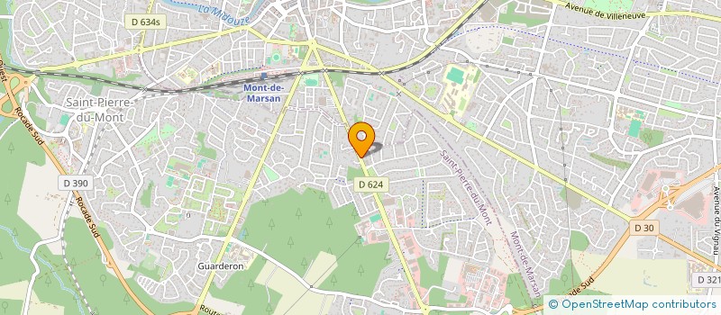 localisation de l'entreprise DELMAS DIFFUSION  SAINT-PIERRE-DU-MONT