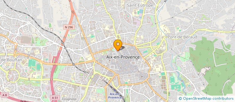 localisation de l'entreprise DELMAS GESTION PRIVEE à AIX-EN-PROVENCE