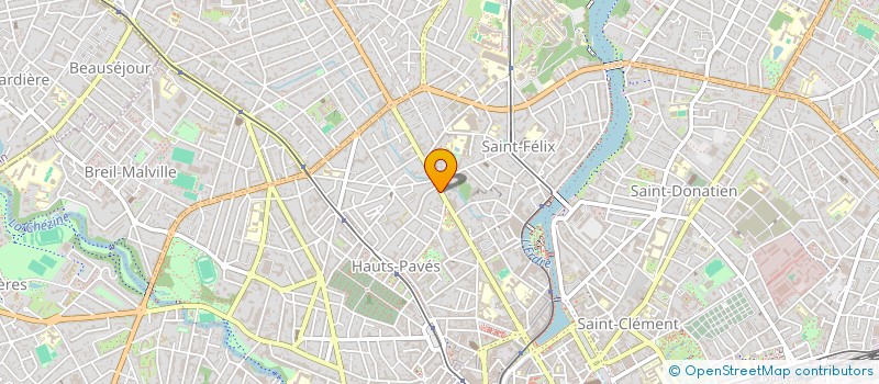 localisation de l'entreprise DELMAS IMMOBILIER à NANTES