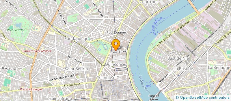 localisation de l'entreprise DELMAS INVESTISSEMENTS ET PARTICIPATIONS  BORDEAUX