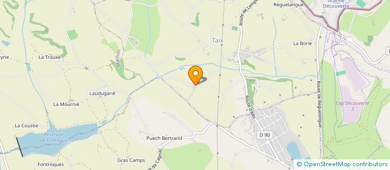 localisation de l'entreprise DELMAS JEAN DOMINIQUE  TAIX