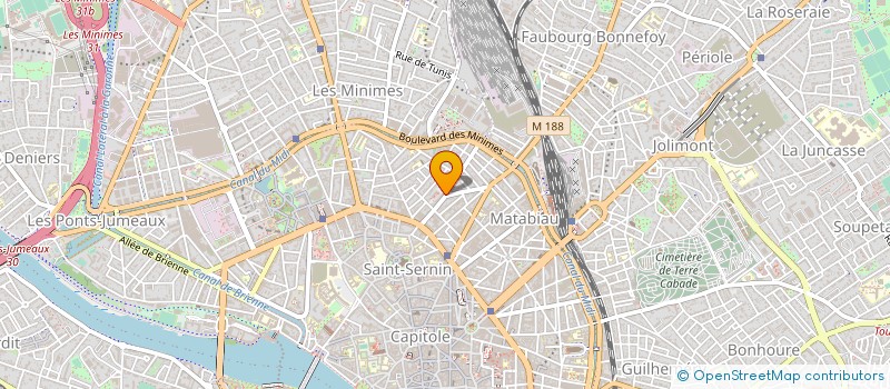 localisation de l'entreprise DELMAS PAPIERS à TOULOUSE