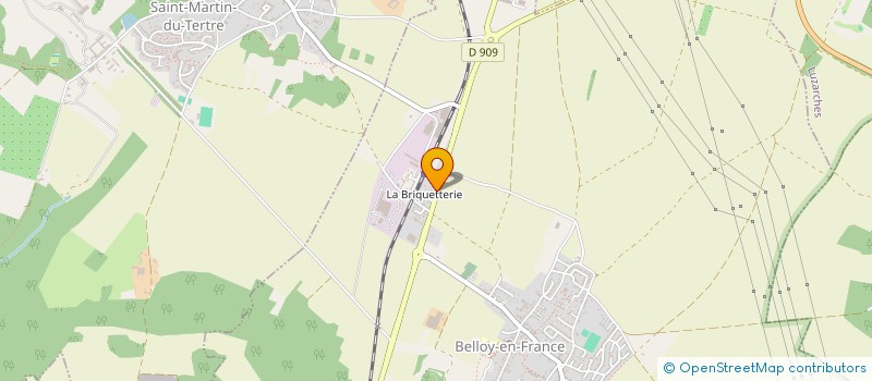 localisation de l'entreprise DELMAS SARL  BELLOY-EN-FRANCE