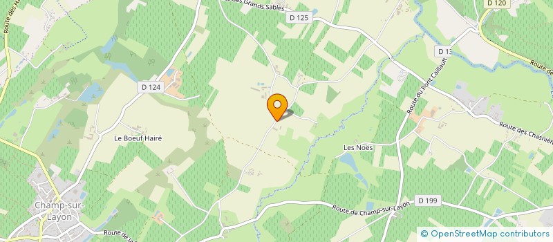localisation de l'entreprise DELMEE à BELLEVIGNE-EN-LAYON