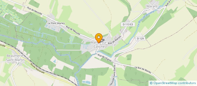 localisation de l'entreprise DELMER ANTOINE  SAINT-JOSSE