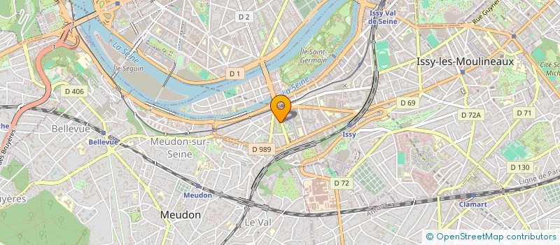 localisation de l'entreprise DELMEZAH à ISSY-LES-MOULINEAUX