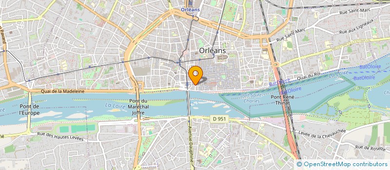 localisation de l'entreprise DELMI à ORLEANS