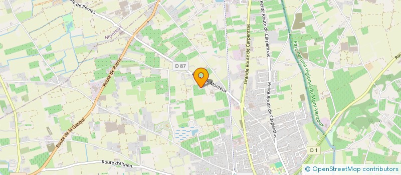 localisation de l'entreprise DELMI  PERNES-LES-FONTAINES