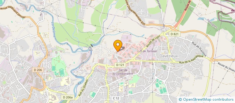localisation de l'entreprise DELMONICO DOREL NEGOCE à DAVEZIEUX