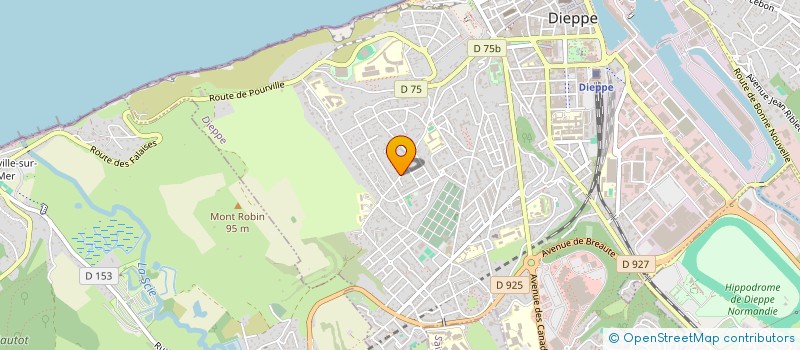 localisation de l'entreprise DELMONT  DIEPPE