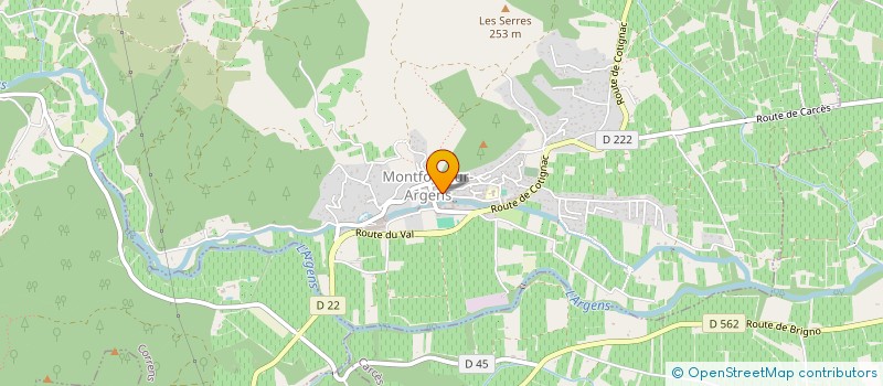 localisation de l'entreprise DELMONTE  MONTFORT-SUR-ARGENS
