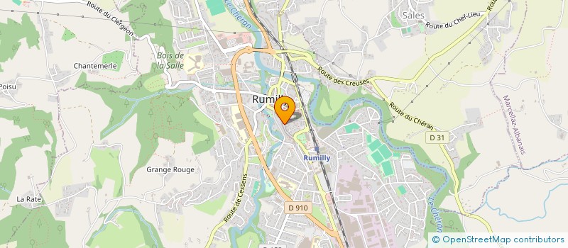 localisation de l'entreprise DELMONTE  RUMILLY