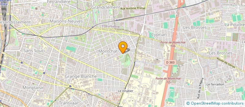 localisation de l'entreprise DELNOVAT à LYON