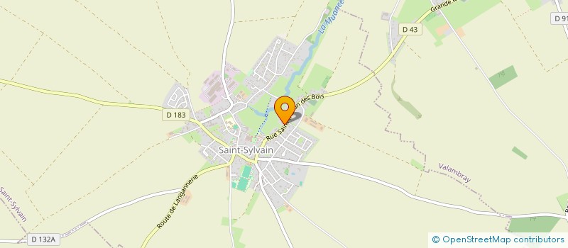 localisation de l'entreprise DELOC'EVENTS  SAINT-SYLVAIN