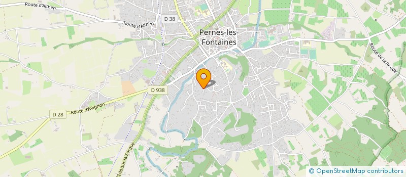 localisation de l'entreprise DELOCHE TAXI à PERNES-LES-FONTAINES