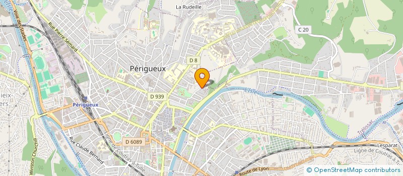 localisation de l'entreprise DELOFFRE ACHOURI BENELHOUL  TRELISSAC