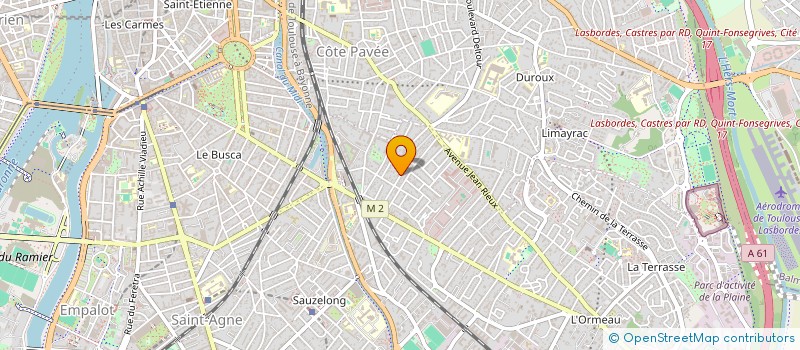 localisation de l'entreprise DELOGE à TOULOUSE