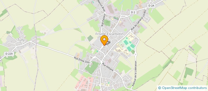 localisation de l'entreprise DELOISON BATIMENT SA à FRIVILLE-ESCARBOTIN