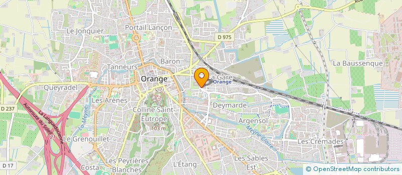 localisation de l'entreprise DELOMELANICOM  ORANGE